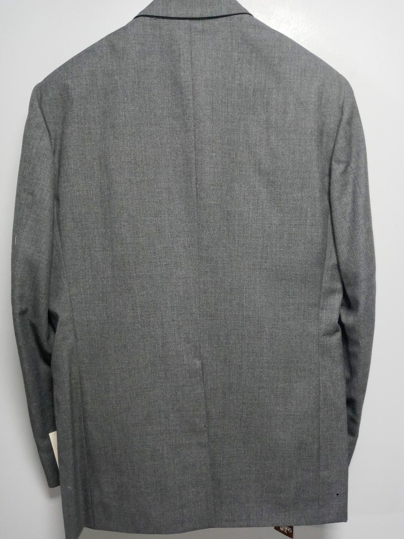 Vintage Suit by VITORIO REX made in Italy tags on never worn