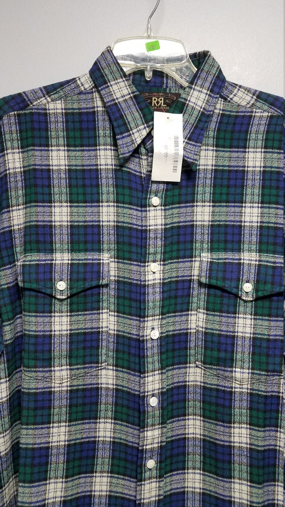 ralph lauren rrl flannel jacket