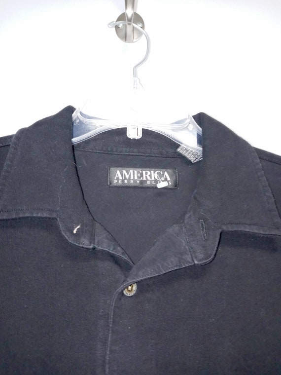 Perry ellis sales long sleeve polo