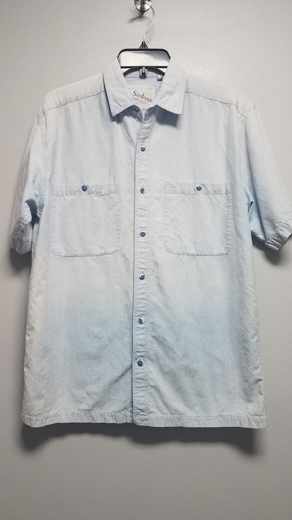 Vintage  Shirt 80'S   By SANTANA COLLECTIONS - image 1