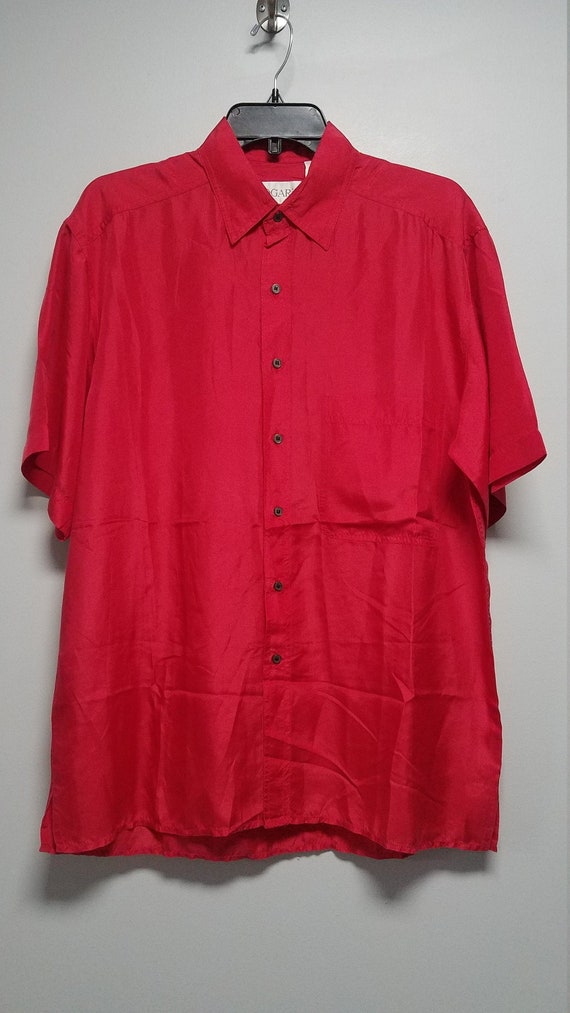 EXTREMLY Awsome Vintage SILK Shirt   80's      mad