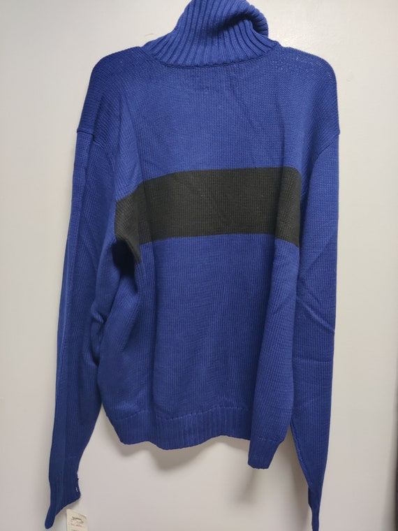 Awesome Classic Vintage Men's Turtle-Neck Sweater… - image 7