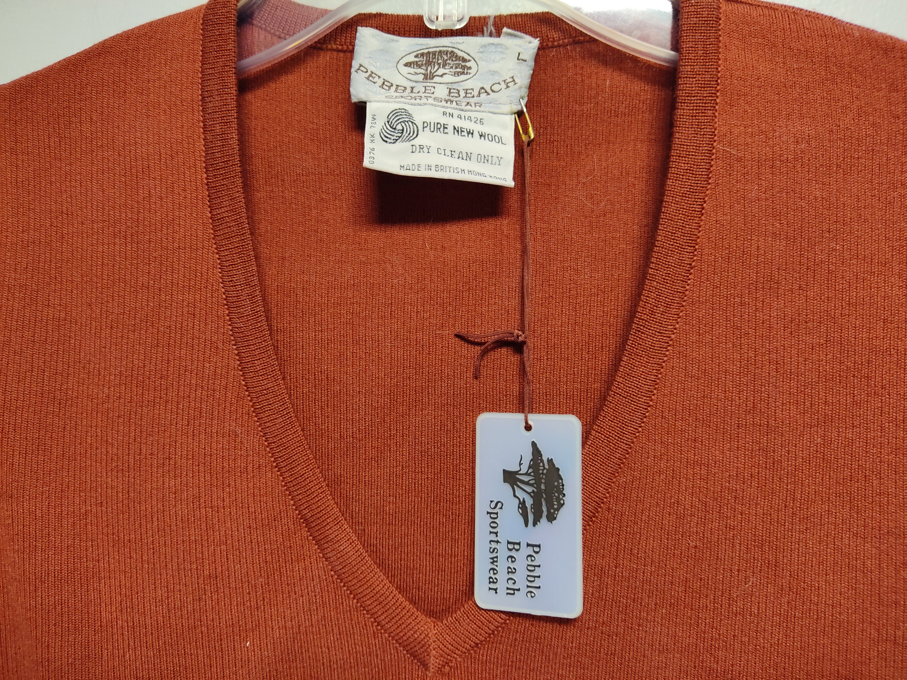 Vintage Golf Sweater by PEBBLE BEACH of 