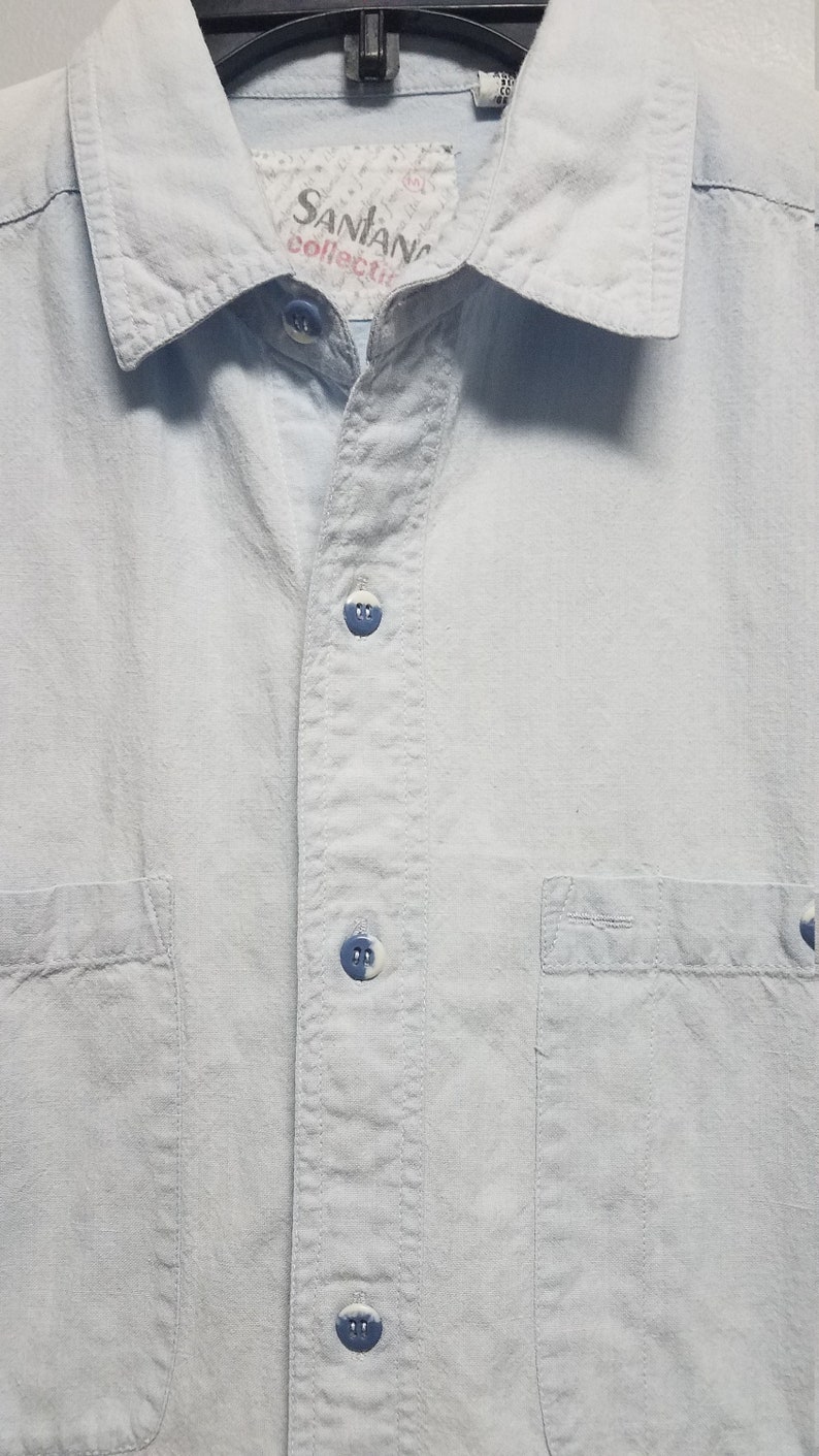 Vintage Shirt 80'S By SANTANA COLLECTIONS image 3