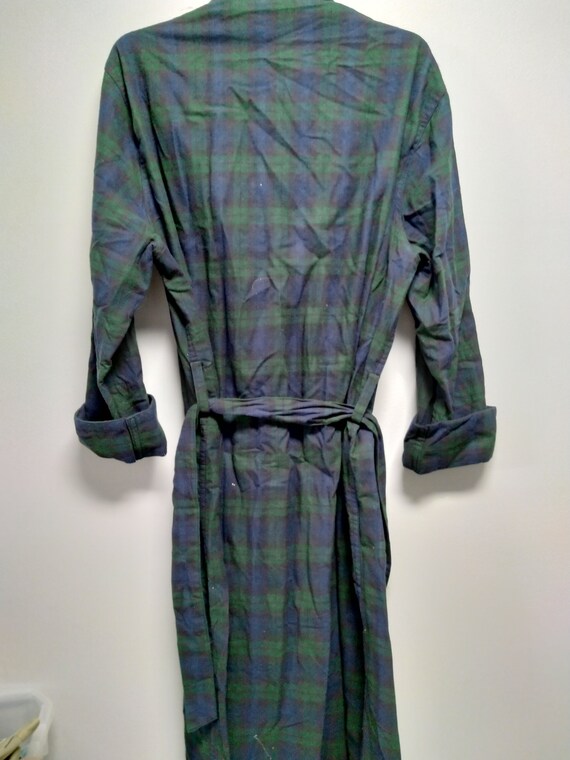Awesome Vintage Men's Bath Robe By POLO From the … - image 6
