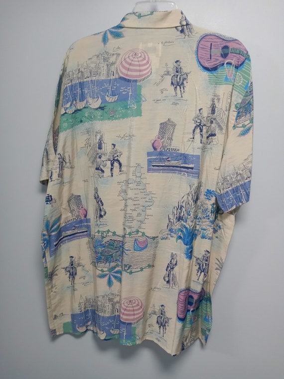 Vintage 80's  Mens Short Sleeve Shirt by CONCEPTS… - image 3
