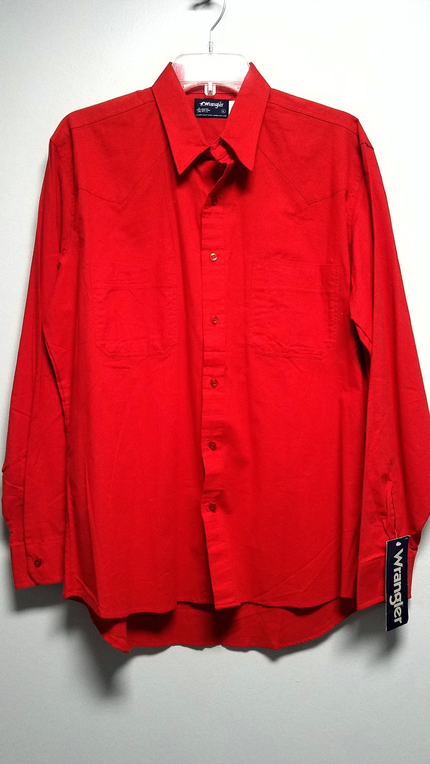 WRANGLER VINTAGE Western Shirt 70's by WRANGLER Size Large - Etsy