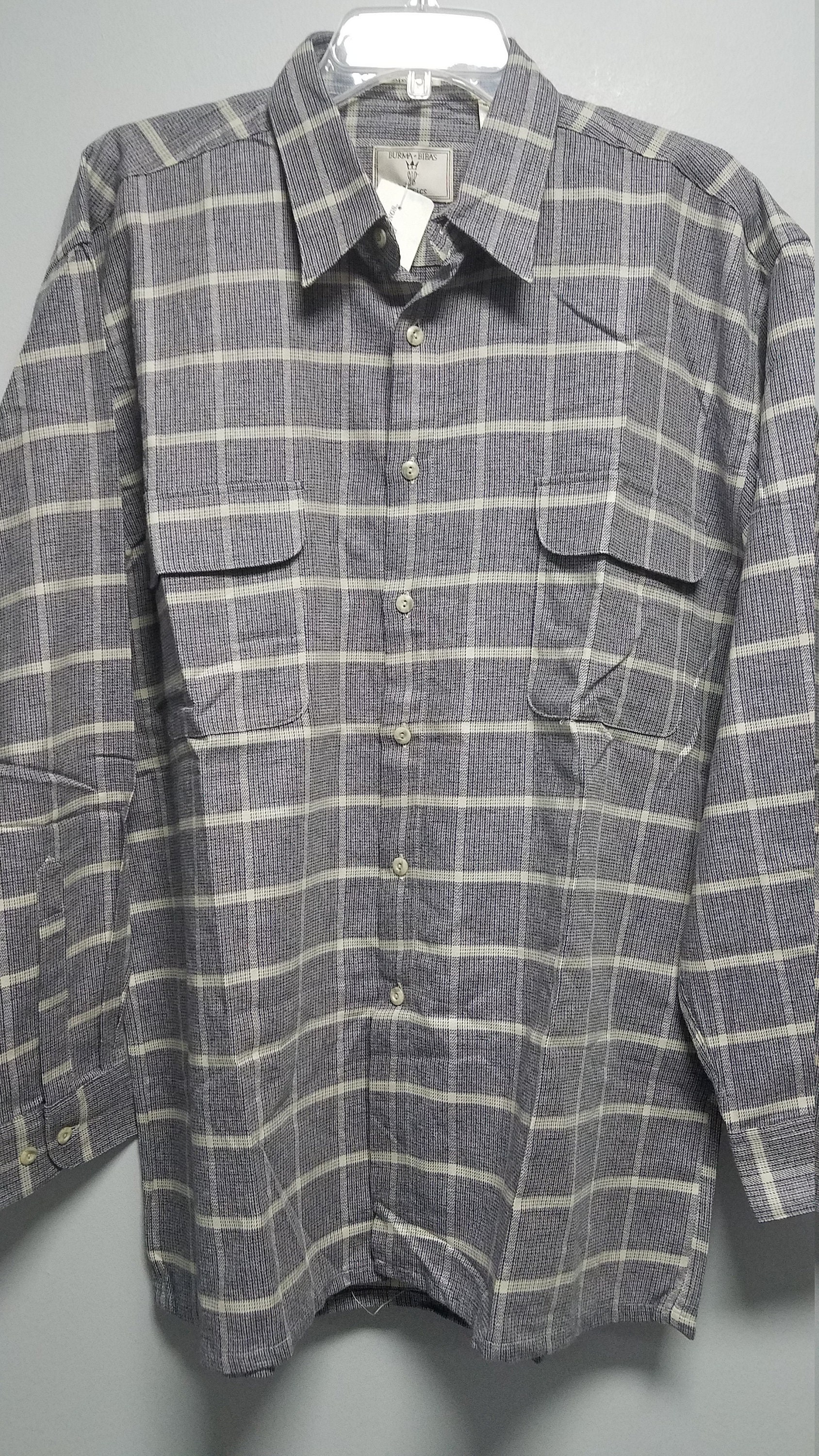 BURMA BIBAS VINTAGE Shirt Absolutely Beautiful Never Worn Etsy
