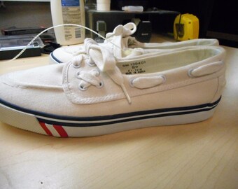 Awsome vintage Deck Shoes Size 8D 1991 by POLO RALPH LAUREN, Never Worn, still With Store tag