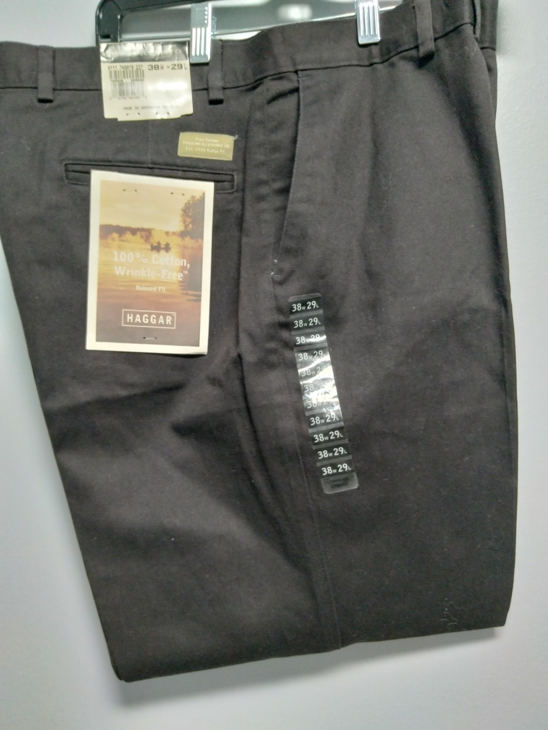 Vintage Men s Pants by HAGGAR Tags on Never Worn. From the 80 s and 90 s. Etsy UK