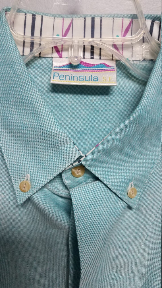 Beautiful Vintage Shirt  80's    by PENINSULA    … - image 4