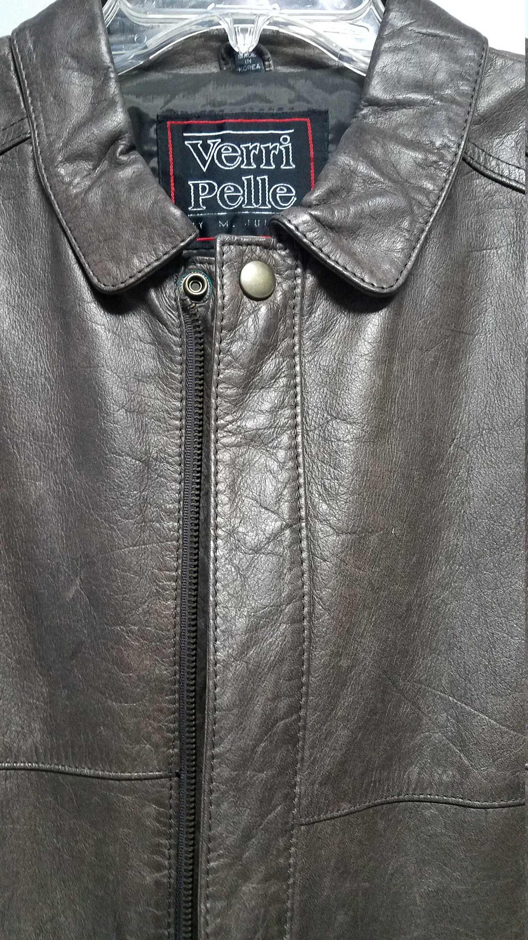 Verri pelle leather best sale jacket