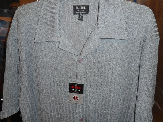 VINTAGE Mens Shirt  80'S     by  B C  ETHIC    Ne… - image 7