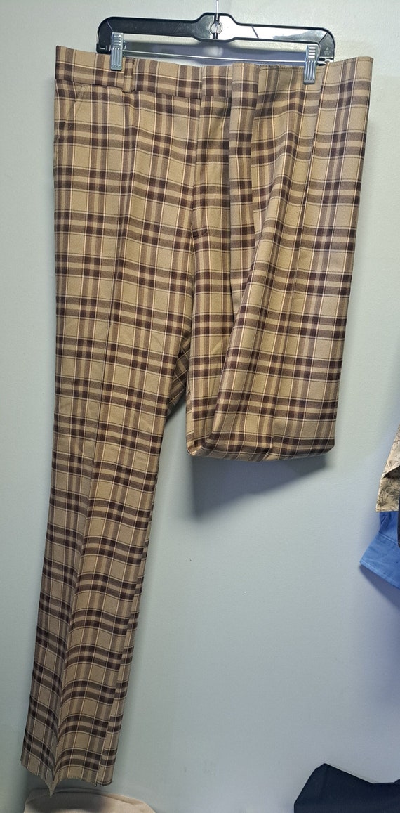 Vintage Men's Golf Style Dacron Slacks/Pants By TH