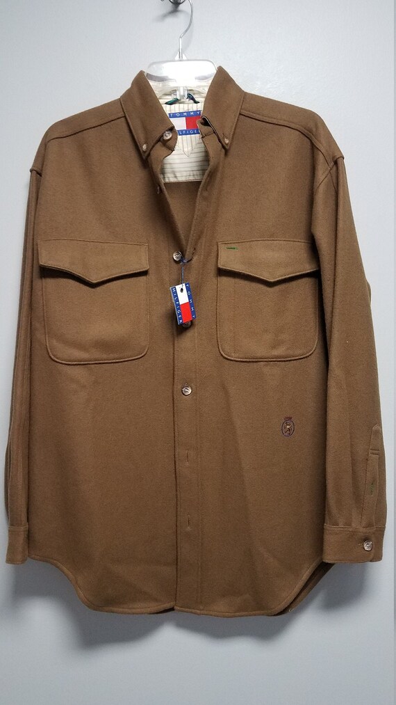 tommy hilfiger shirt jacket