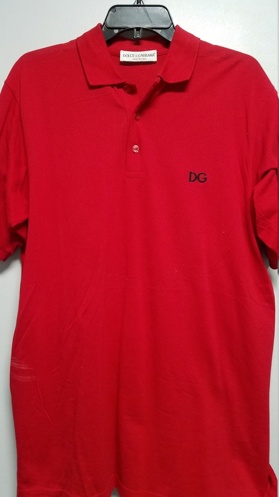 Very Nice Vintage Polo STYLE   Shirt By D Q 80'S … - image 1