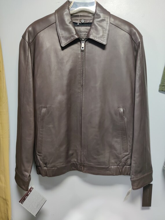 dockers leather jacket 74847