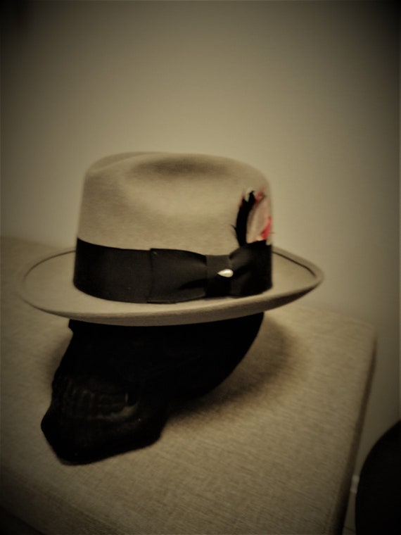 RARE Classic Vintage Men's Fedora Hat 