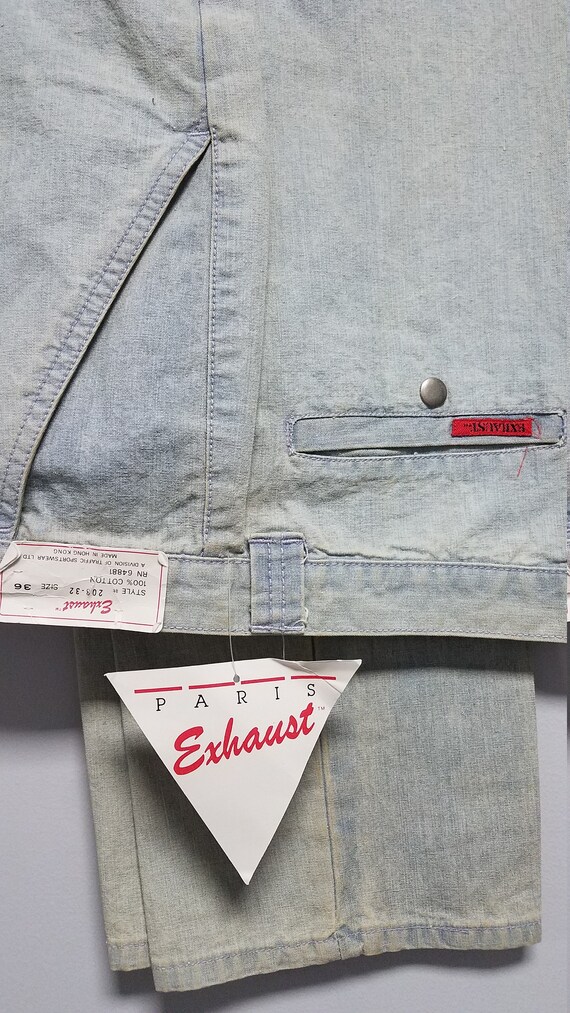 Vintage jeans 80's by EXHAUST PARIS Never … Gem