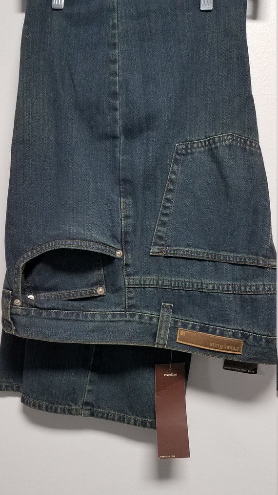 Nice VINTAGE Blue Jeans   80's    Size 36x30   Ma… - image 9