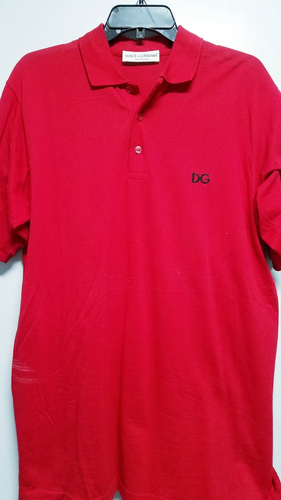 Very Nice Vintage Polo STYLE   Shirt By D Q 80'S … - image 6