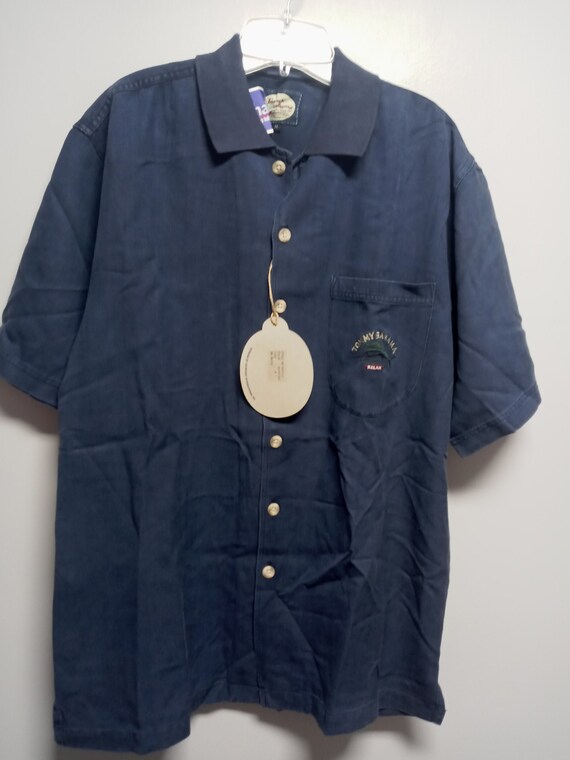 Vintage Mens Short Sleeve Shirt by 