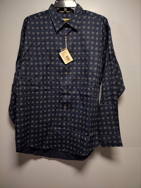 Very Nice Classic Vintage Men's Button Down Long … - image 1