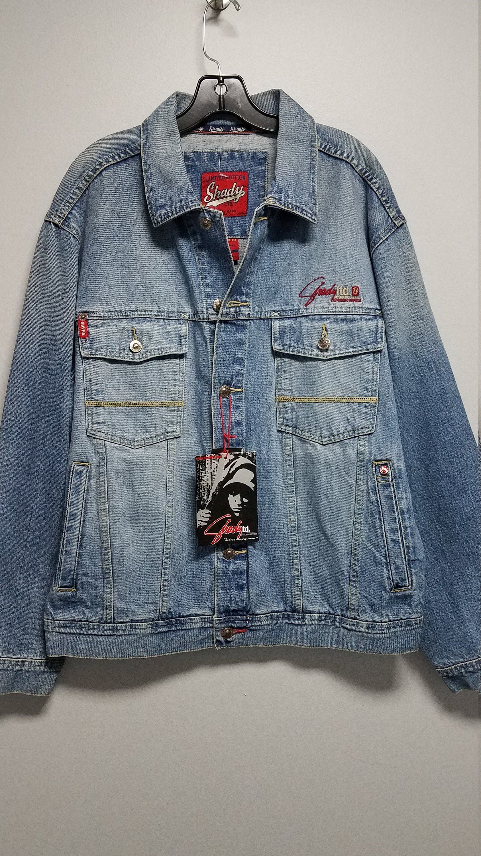 Rare Super AWSOME Vintage Jean Jacket by SHADY LTD.   Etsy 日本