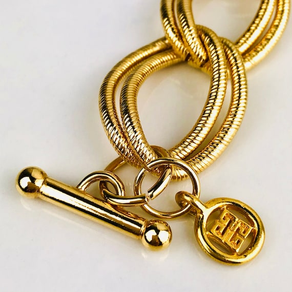 Chameau Et Chameau Givenchy Bijoux Double Link Et… - image 3