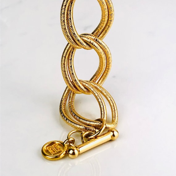 Chameau Et Chameau Givenchy Bijoux Double Link Et… - image 4