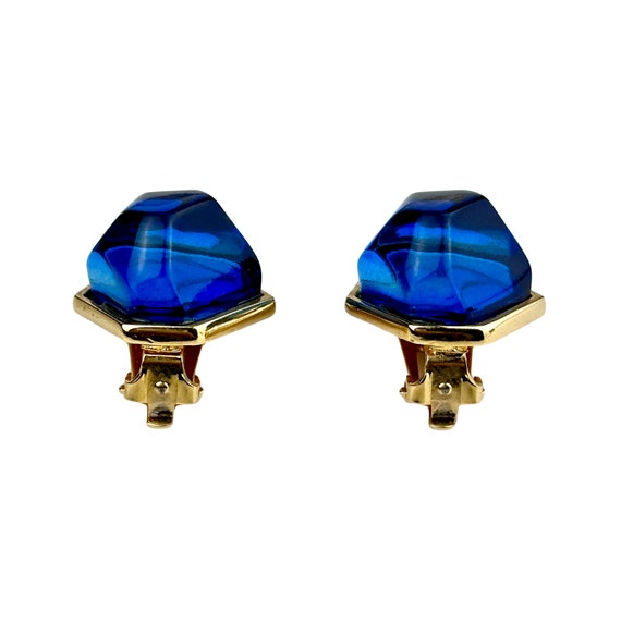 Chameau Et Chameau Essex Vintage 80s Sapphire Blu… - image 8