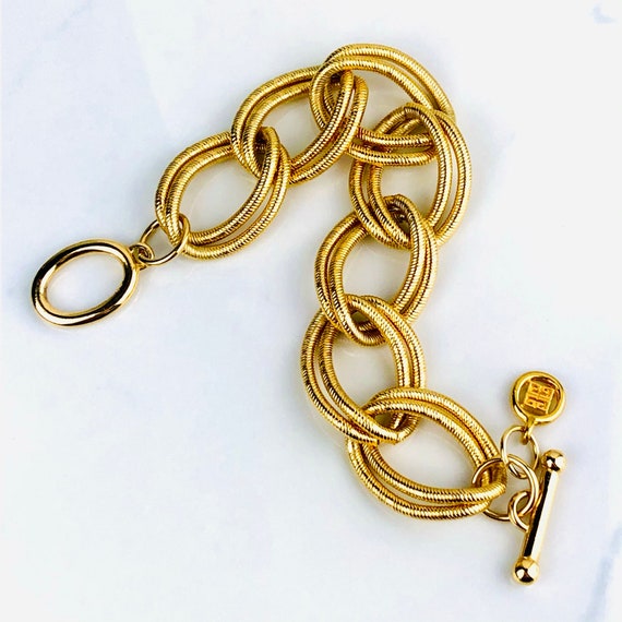 Chameau Et Chameau Givenchy Bijoux Double Link Et… - image 9