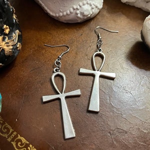 Ankh Earrings