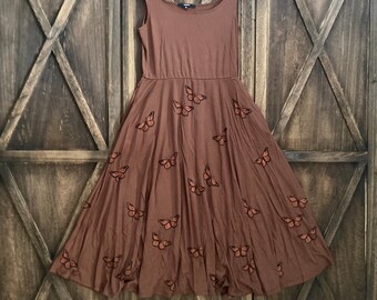 Adult S - Monarch Butterfly Dress