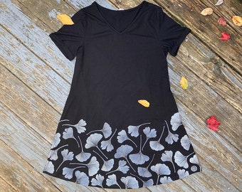 Adult S - Ginkgo Leaf Tunic Dress