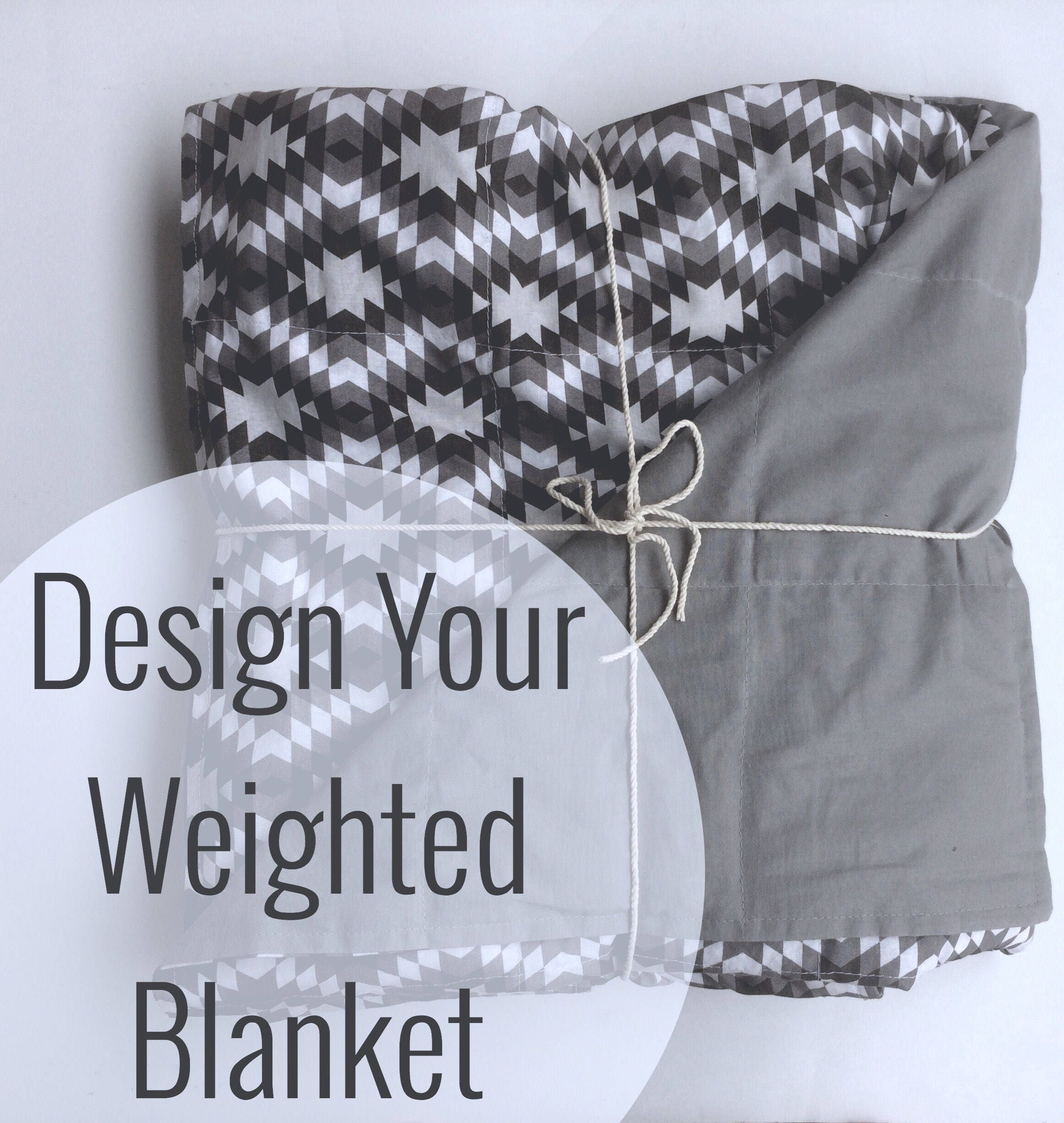 Design Your Own Weighted Blanket Therapeutic Blanket For Etsy