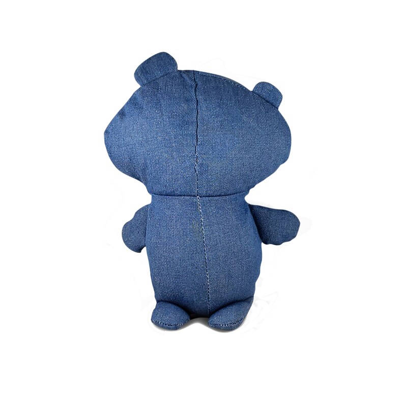 Bear Dog Toy Cute Durable Dog Teddy Bear Toy with Denim | Etsy