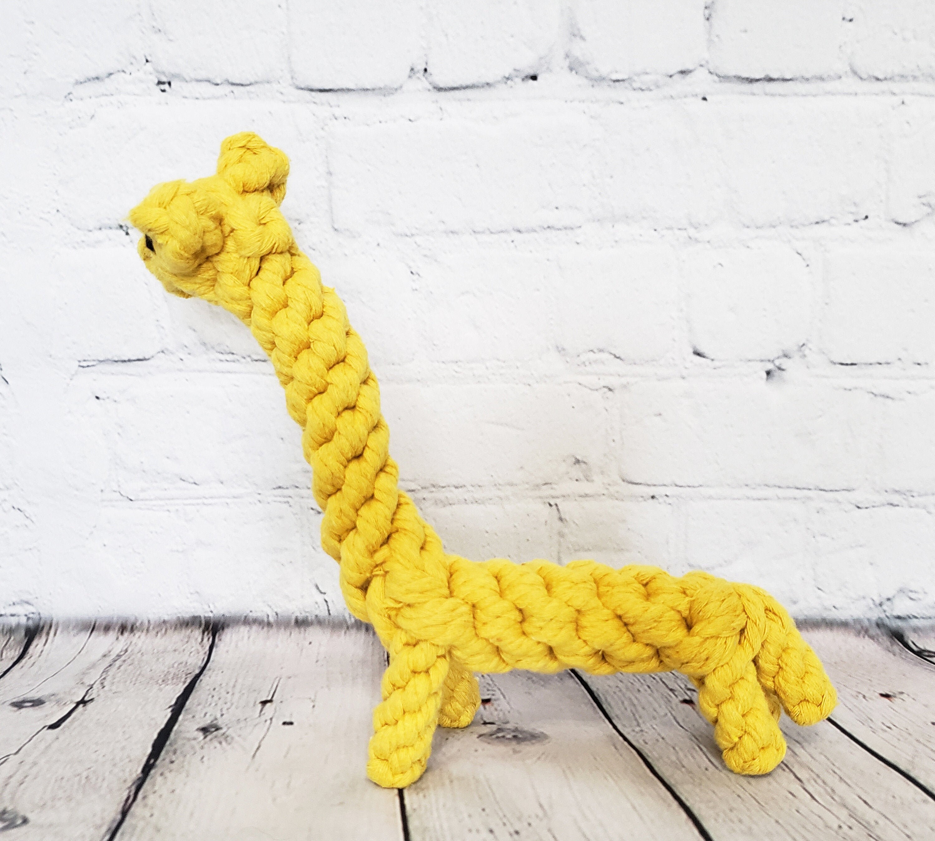 Giraffe Rope Dog Toy / Small Dog Tug Toy / Rope Toy for Dogs Etsy