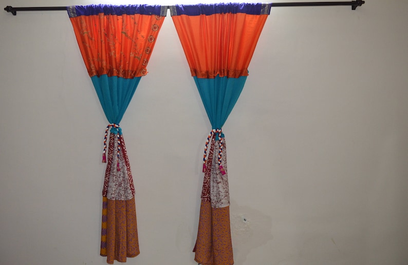 GIFT Indian curtain window curtain BOHEMIAN curtain hippy Etsy