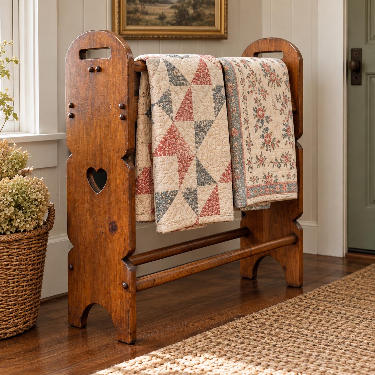 ヴィンテージ☆キルトラック Vintage Quilt Racks - Etsy