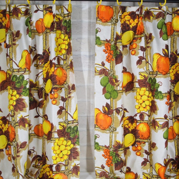 1970's Curtains - Etsy
