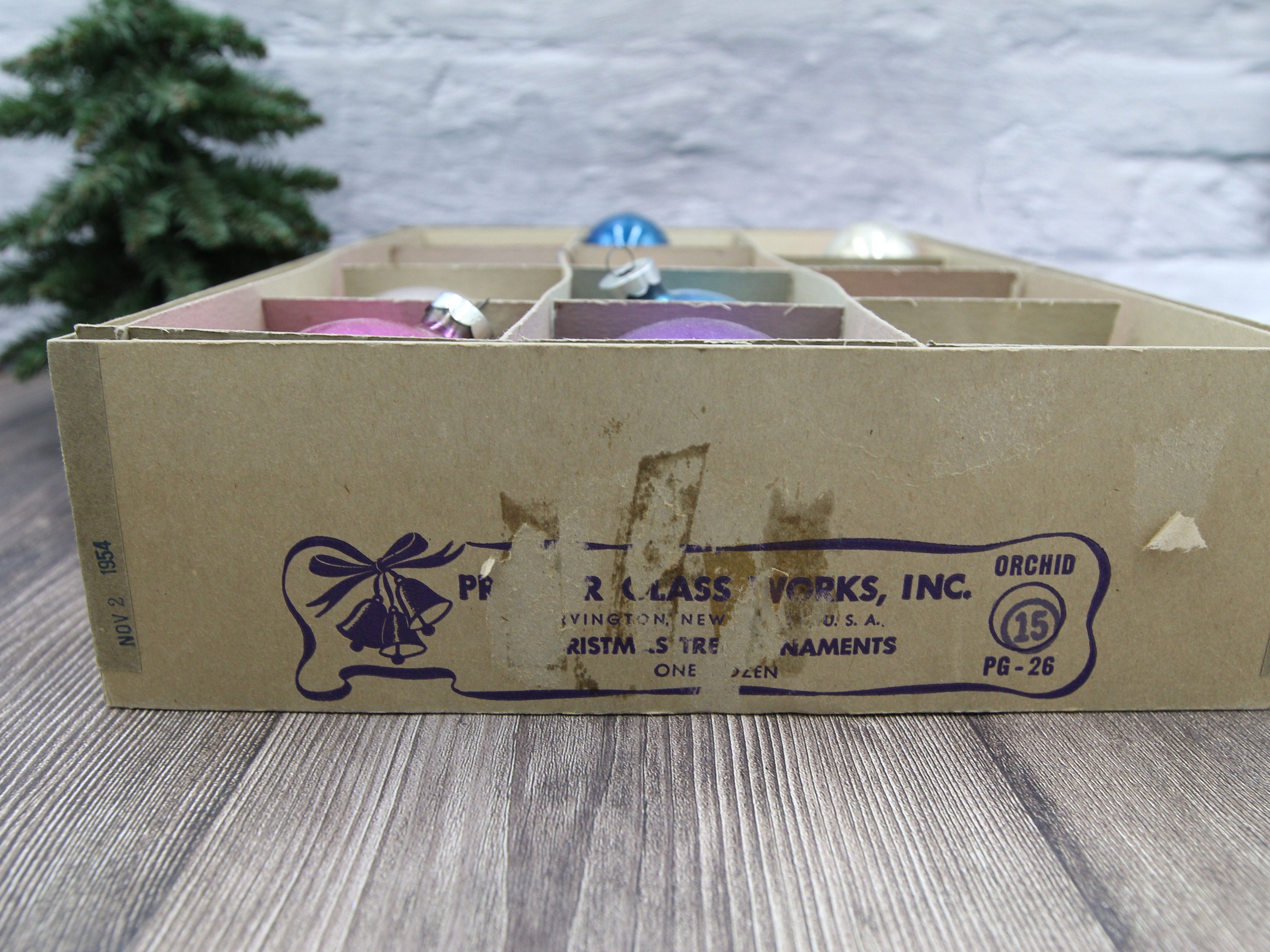 Vintage 1940's Christmas Ornaments 