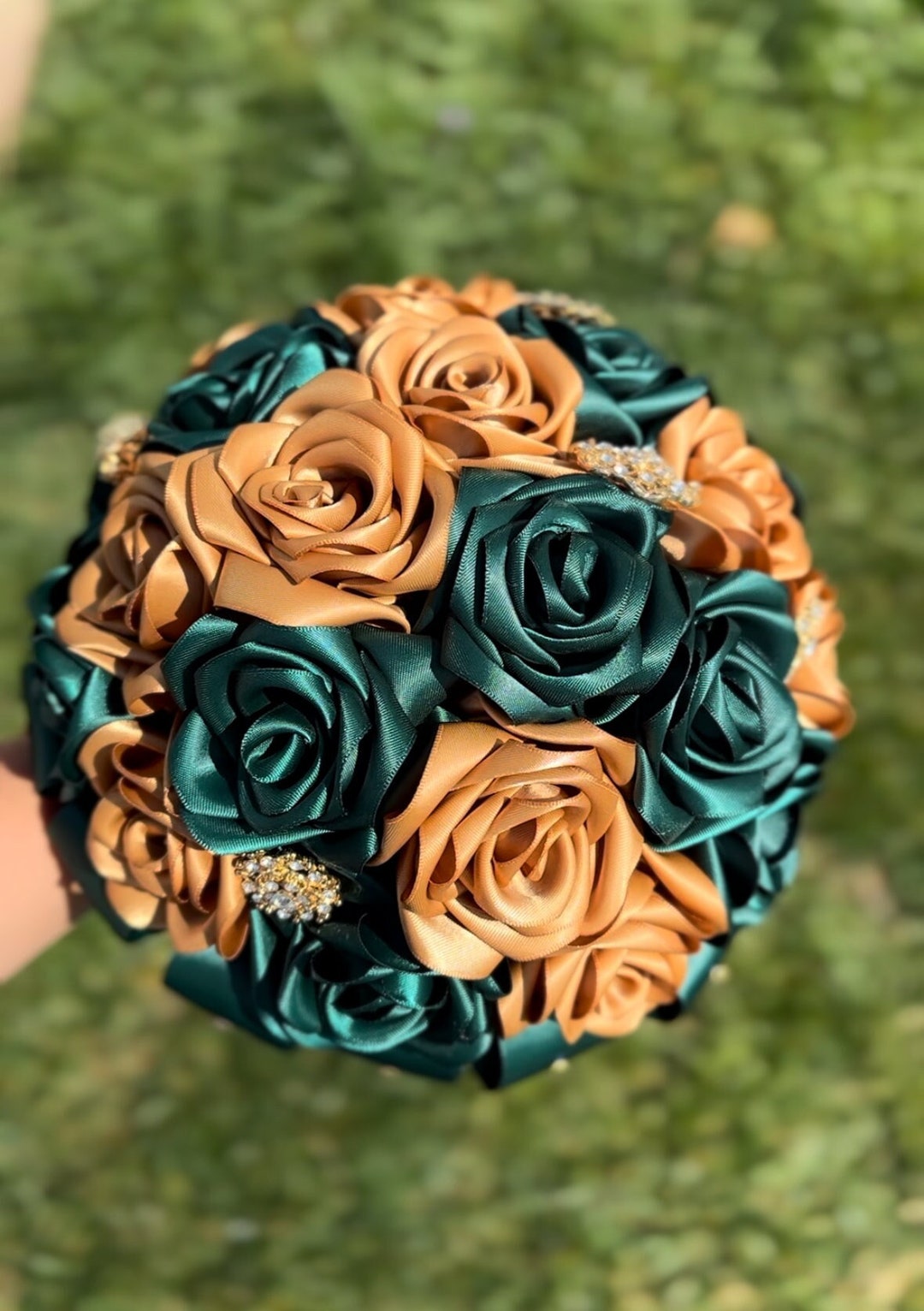Eternal Rose Bouquet|quinceañera Ramo| Bouquet|rose Bouquet|flower ...