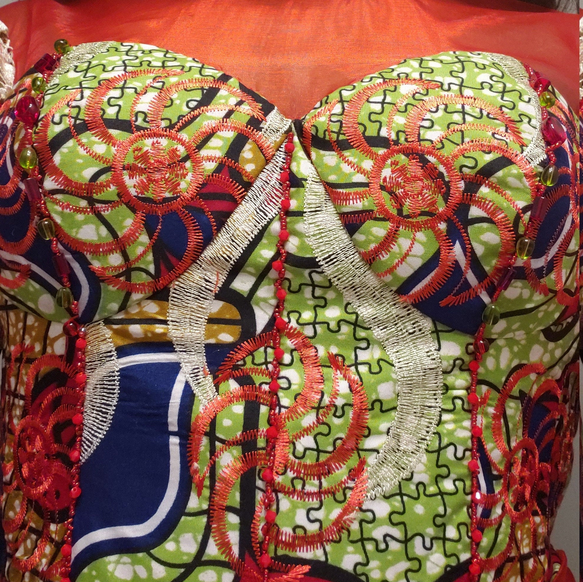 corset ankara styles