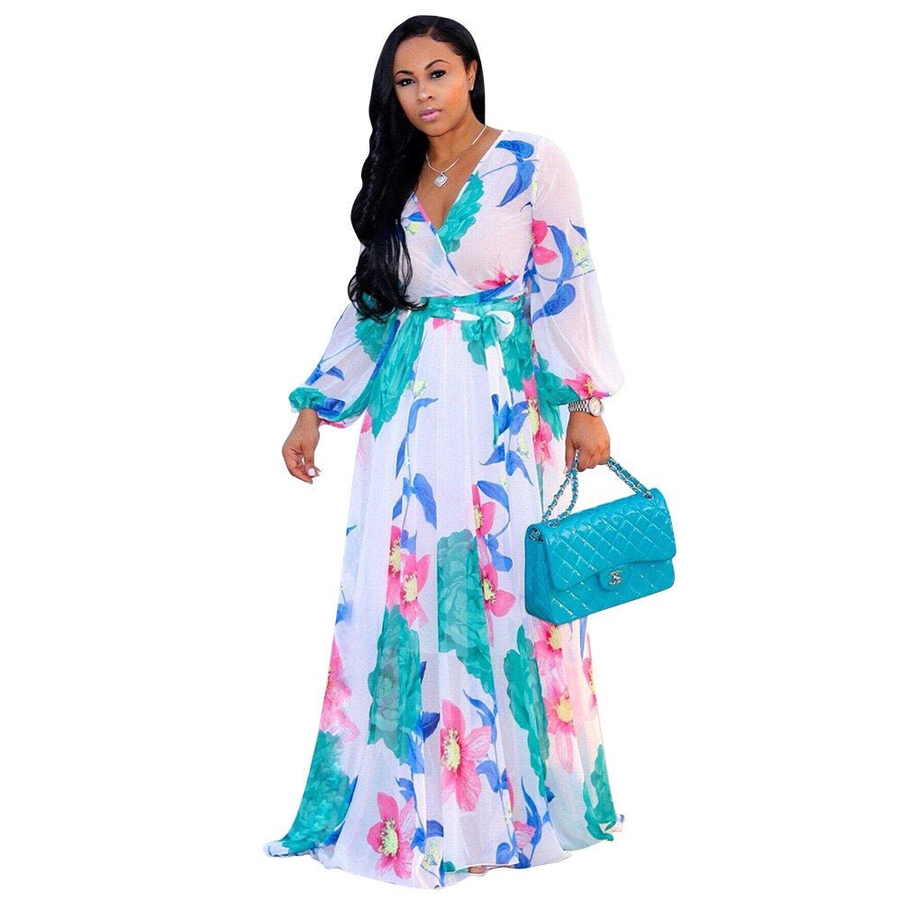 Chiffon Summer Dress - Etsy