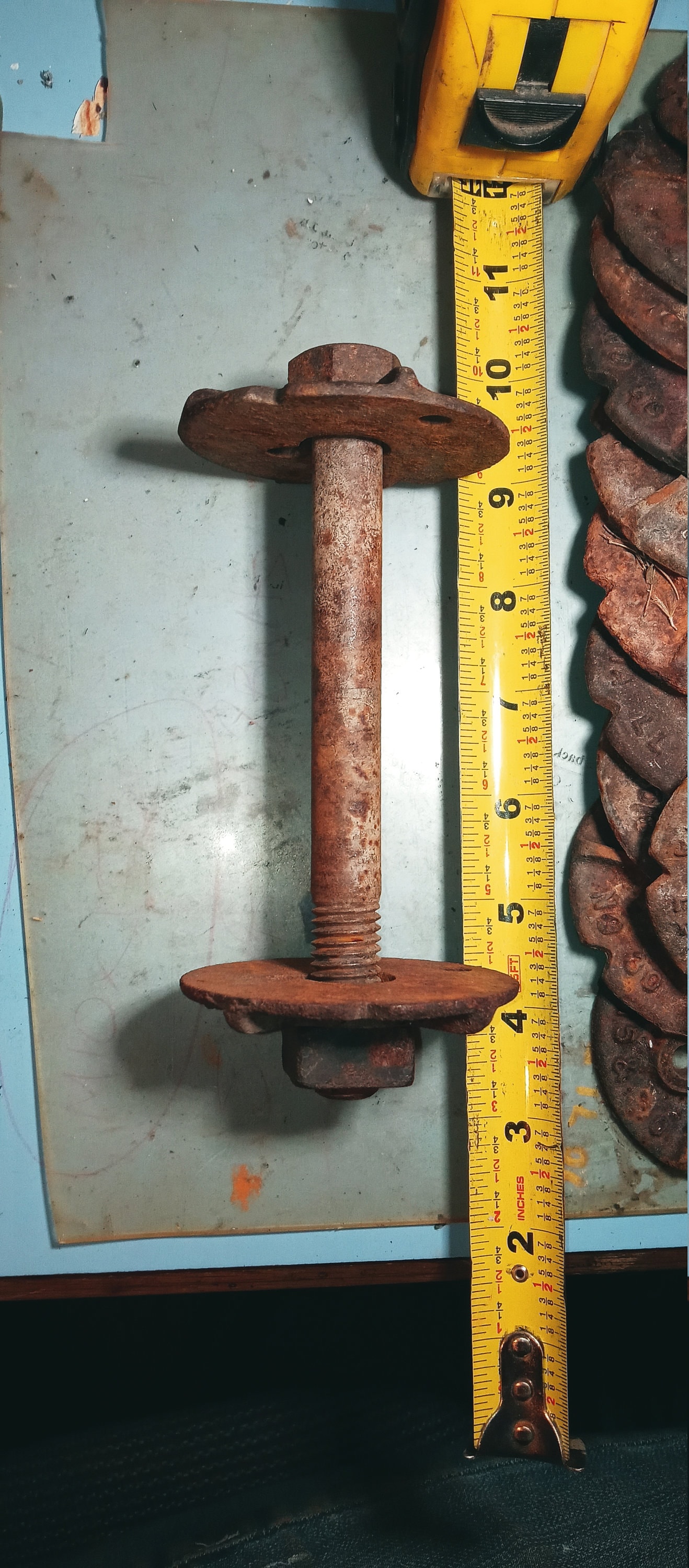 SUPER RARE SQUARE nut Antique 5/8 cast iron complete bolt | Etsy