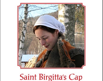 PDF Sewing Tutorial + pattern for Medieval Headwear