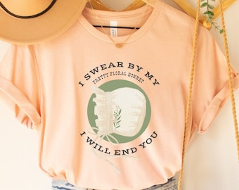 Firefly T-shirt: Pretty Floral Bonnet, Malcolm Reynolds Quote