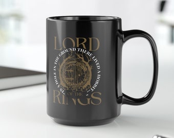 Lord of the Rings Coffee Mug, Hobbit Coffee Mug, LOTR Coffee Mug, Book lover gift idea, teacher gift idea, gifts for nerds, bookish gift