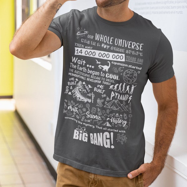 Big Bang Theory Theme T-Shirt - The Big Bang Theory - TBBT Theme Song - Big Bang Theory T-shirt - Funny T-shirt - Nerdy Shirt